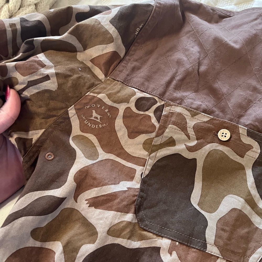 Over Under | Men's Camouflage Button-Up Shirt Long Sleeve - Picture 4 of 5